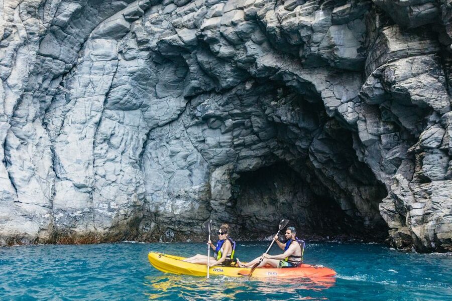 Tenerife: Kayak Safari and Sea Turtle Snorkeling with Photos - Snorkeling from the kayak