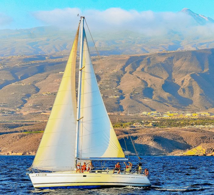 Tenerife: Sailboat Tour with Food and Snorkeling - The Swimming and Snorkeling Stop
