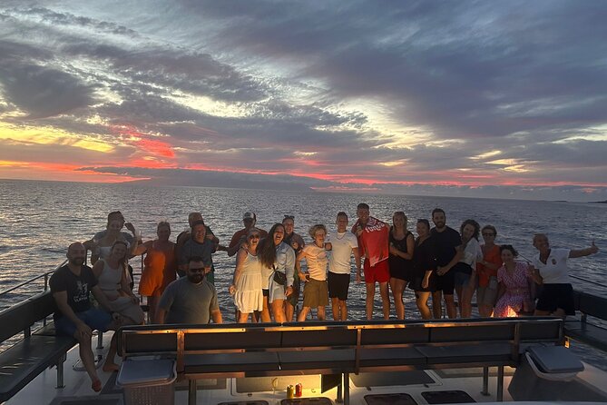 Tenerife Sunset Catamaran tour with transfer - Food and Drinks included. - Tapas and drinks turn the trip into an outing