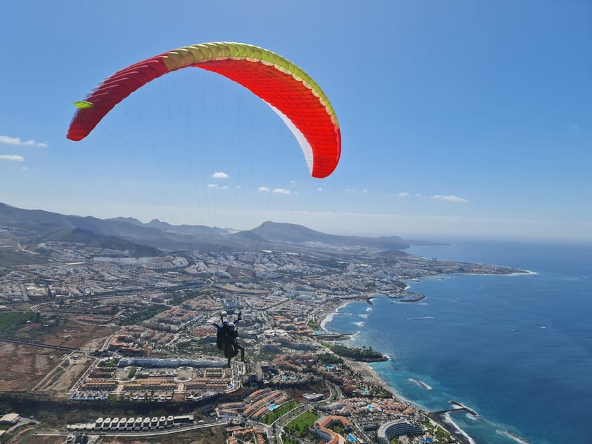 Tenerife: Tandem Paragliding in Adeje with hotel transfer - What takeoff feels like for a first flight