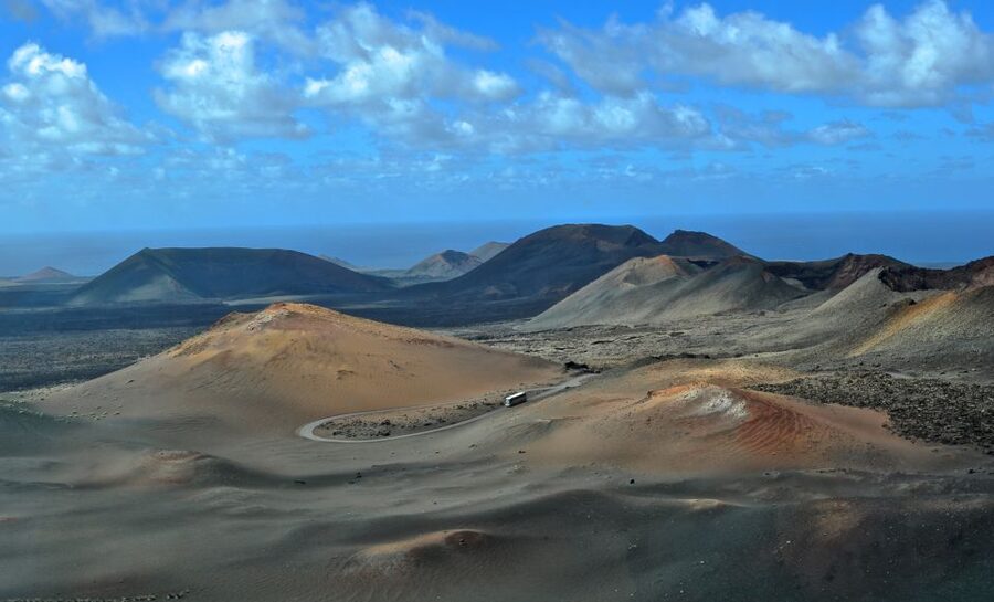 Timanfaya And El Golfo For Cruise Passengers (Mornings) - The 30-minute ride south toward Uga