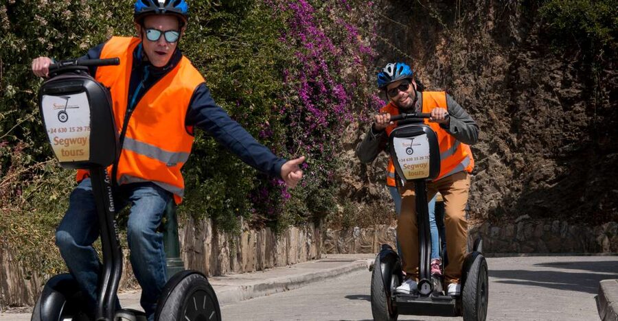 Tour to Gibralfaro - The 10-minute Segway lesson