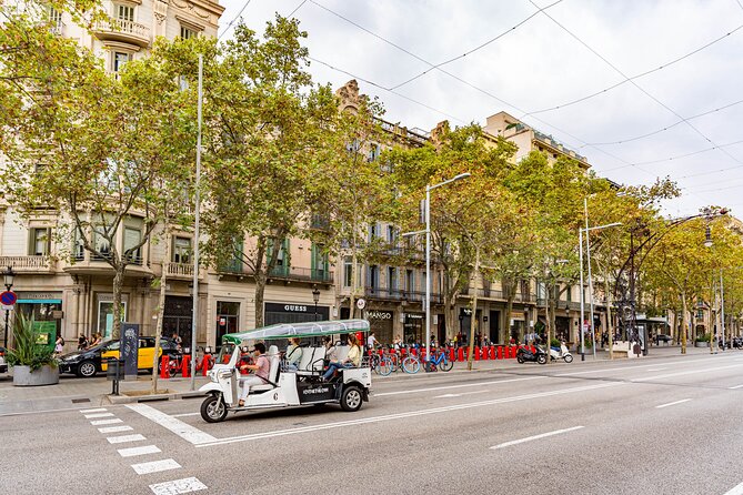 Tour Welcome Barcelona with Local Guide in Eco Tuk Tuk Private - Montjuïc, the 10-minute photo stop