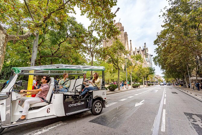 Tour Welcome Barcelona with Local Guide in Eco Tuk Tuk Private - Old Port, Olympic Port, Ciutadella, and Arc de Triomf