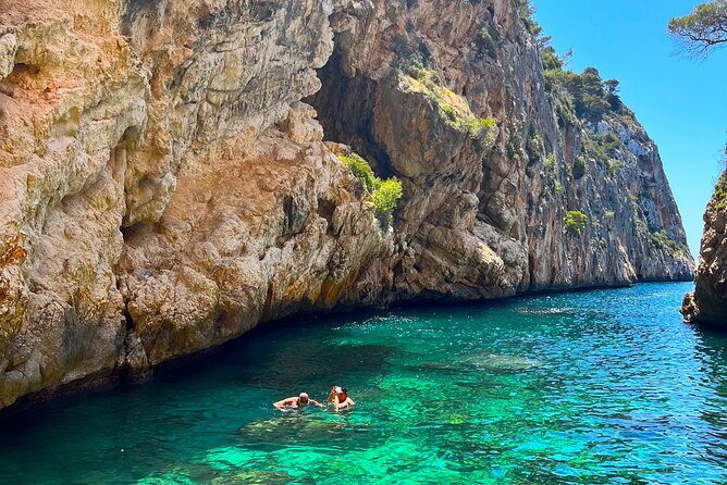 Uncharted Caves & Snorkelling Heaven: Cala Granadella Kayak Tour - Key points at a glance