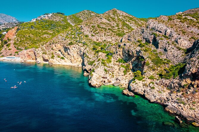 Uncharted Marine Reserve Cave, Snorkel & Cliff Jumping Kayak Tour - Cave snorkeling in a protected coastal area