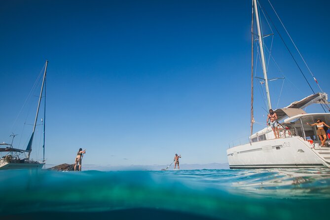 Unforgettable experience in Catamaran Ibiza - LAGOON 400 - Cala d’Hort: swimming, SUP, and lunch