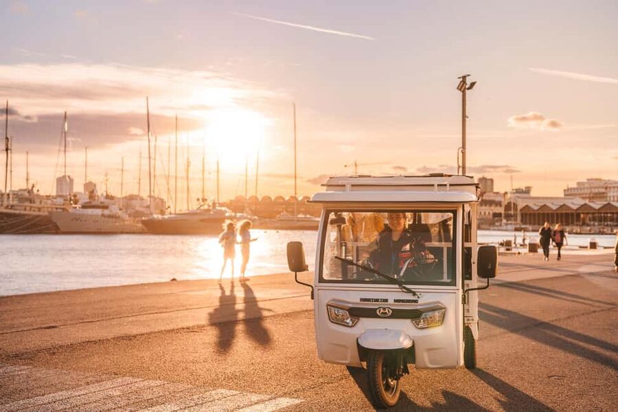 Valencia: 2-hour City Highlights Guided Tuk-Tuk Tour - Puente de las Flores and Mestalla Stadium