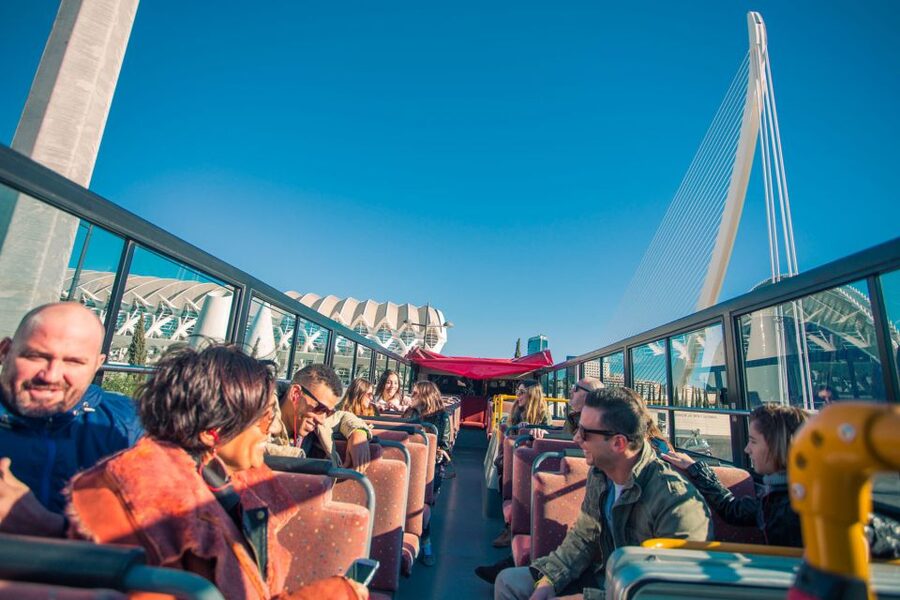 Valencia: 24 or 48-Hour Hop-on Hop-off Bus Ticket - Bioparc, the history museum, and IVAM