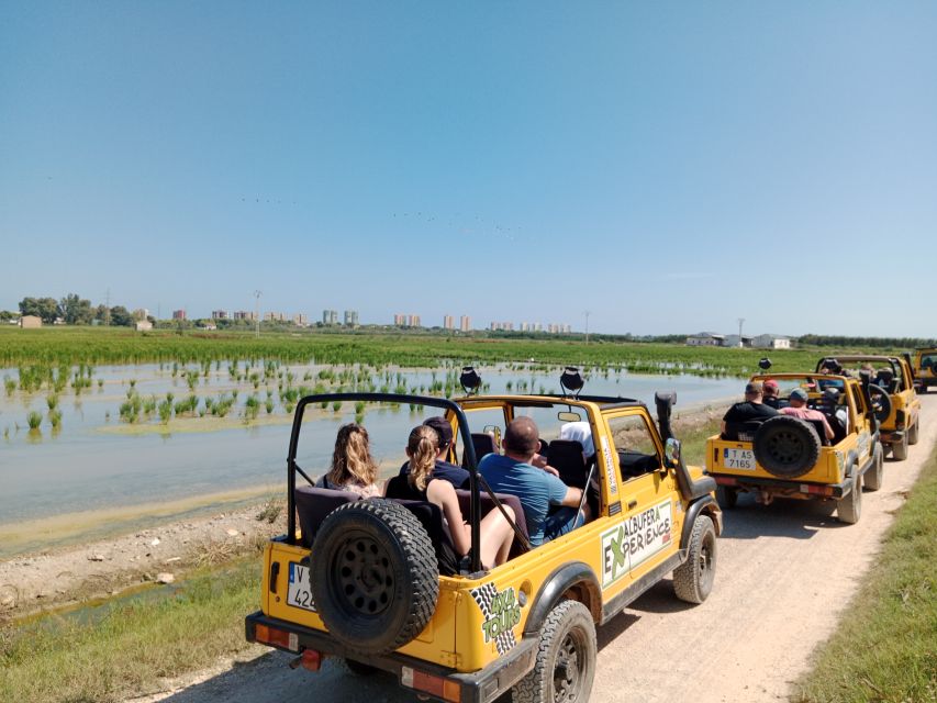 Valencia: Albufera Jeep and Boat Tour - The 45-minute wooden boat cruise