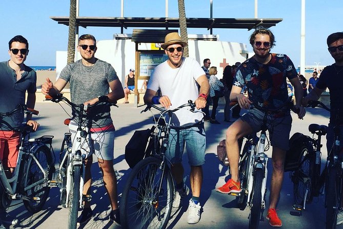 Valencia Bike Tour from the City to the Beach, plus Bike Guy App! - Riding through Glorieta and the Turia Gardens