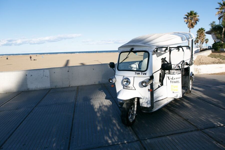 Valencia: Complete Tuk-Tuk Tour Around the City - The old walls, towers, and city center