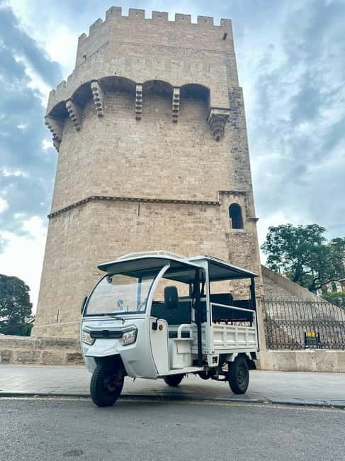 Valencia: Full Tuk Tuk Tour 2H - The important points at a glance