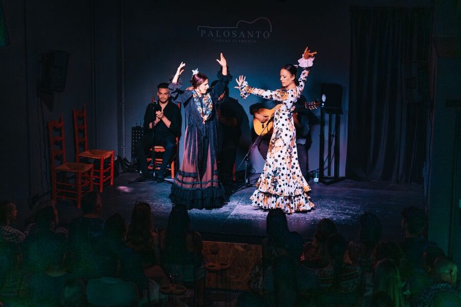 Valencia: Palosanto Flamenco Show Ticket - The dancers, guitar, and raw theatrical force