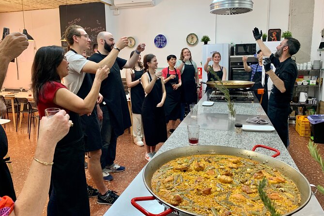 Valencian paella cooking class, tapas and visit to Ruzafa market. - The eight-minute walk to the cooking kitchen