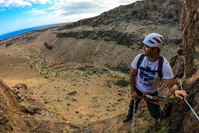 Via Ferrata in Gran Canaria. Vertical adventure park. Small groups - What this Gran Canaria via ferrata actually involves
