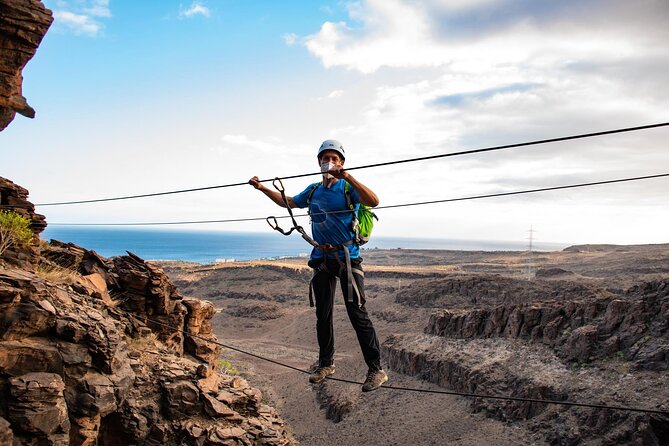 Via Ferrata in Gran Canaria. Vertical adventure park. Small groups - Is $78.58 good value?