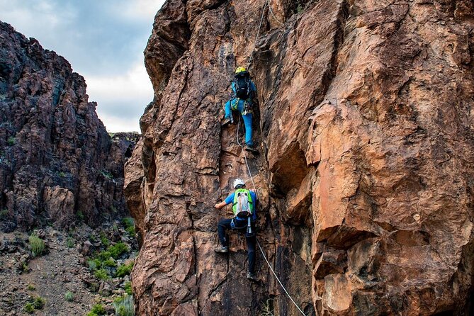 Via Ferrata in Gran Canaria. Vertical adventure park. Small groups - Meeting in Bahia Feliz at 9:30 a.m.