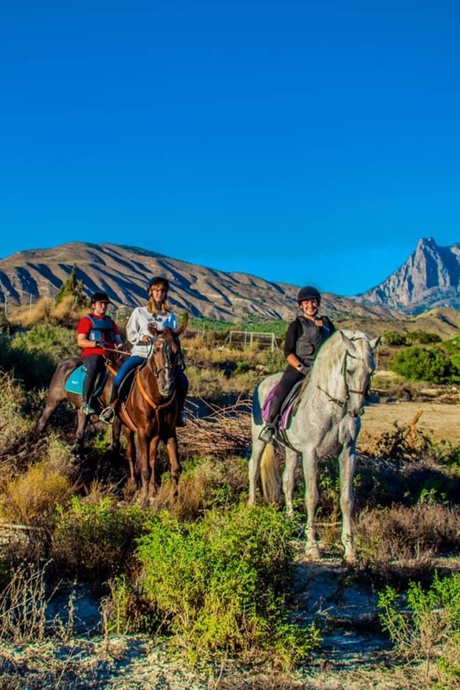 Villajoyosa Horseback Riding in the Mountains with sea views - The views and rural setting