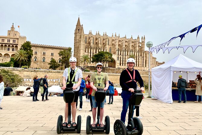VIP Private Segway Tour of Palma - La Almudaina, the royal palace beside the cathedral