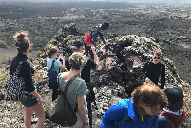 Volcano Trekking Tour (Timanfaya eruptions) - Crater rims, lava fields, and strange colors