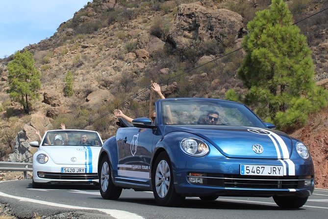 Vw Beetle Convertible Island tour Discover the island on a different way - Mirador El Guriete and the meaning of the fortress