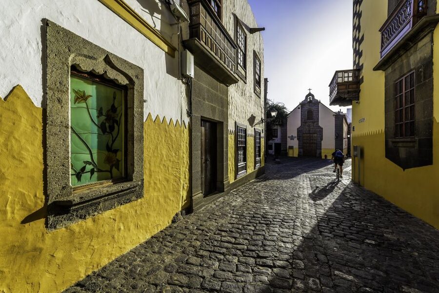 Walking tour Vegueta Old Town Las Palmas ( only in english) - The cobblestone streets of old Vegueta