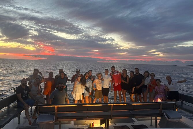 Whale and Dolphin Watching Catamaran with Transfer and Buffet - The swim and snorkeling stop