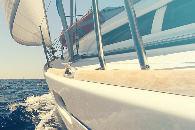 Whale and Dolphin Watching Yacht Trip in Puerto Colon - Finding pilot whales around Tenerife